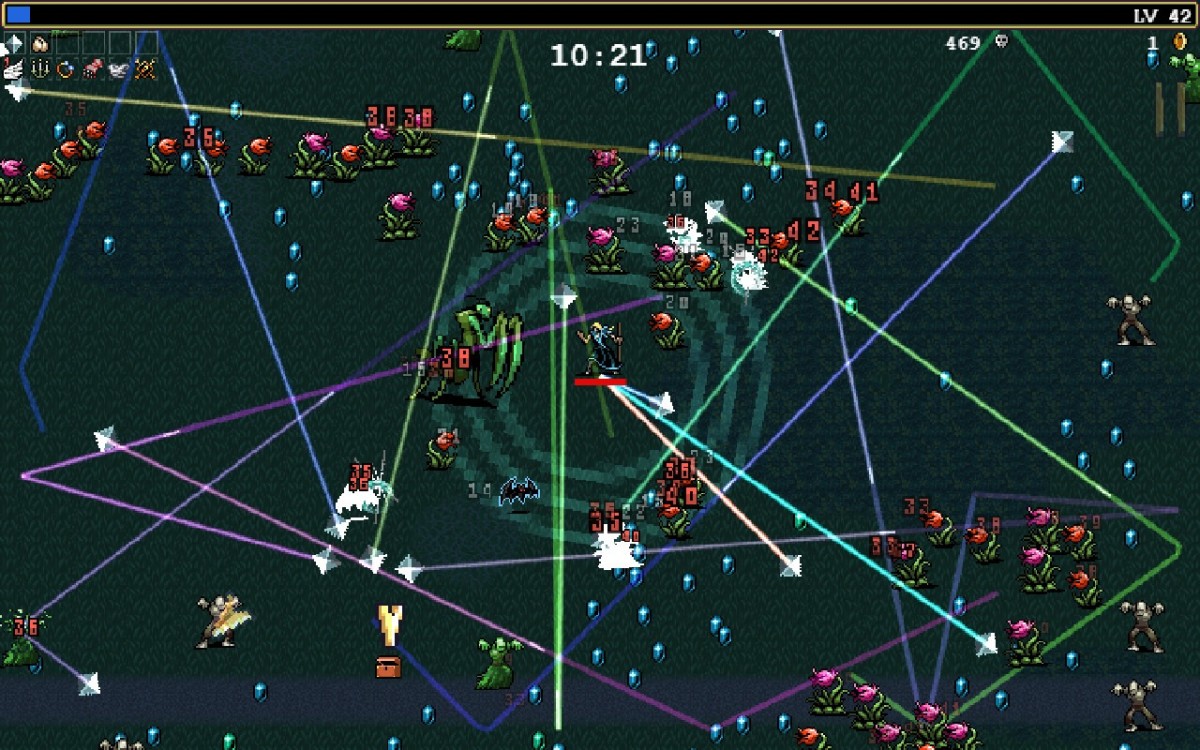 You don't press a single button to unleash all of this chaos.